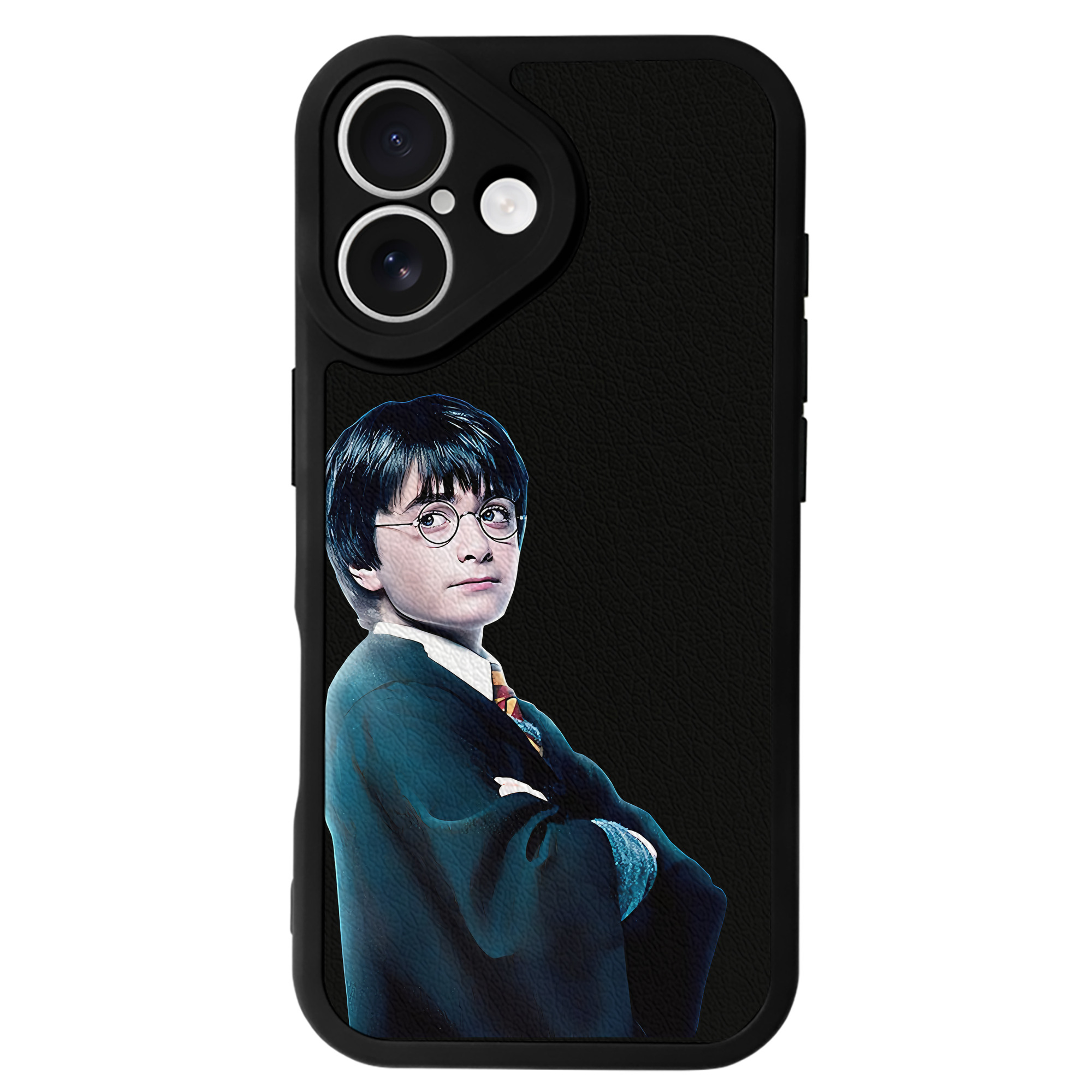 （画像用） Harry Potter ハリー・ポッターシリーズ 【iPhone 16シリーズ対応】シリコンスマホケース（レザー調） 材質：シリコン